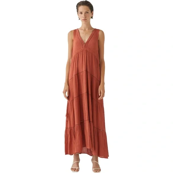 Pull&Bear | Dresses | Pullbearmaxi Dress Light Brown | Poshmark